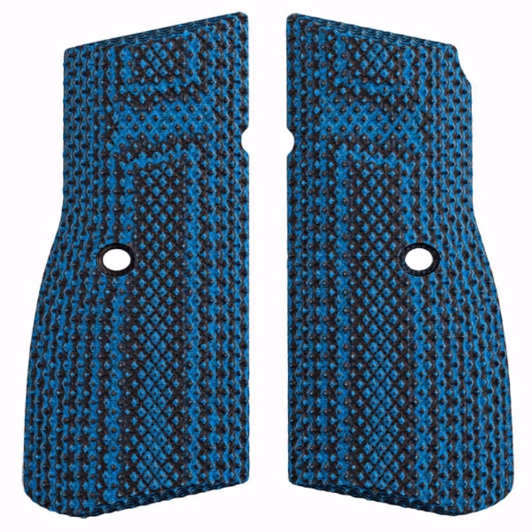 Blue G10 Grips