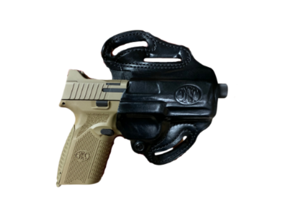 FN 510 DeSantis Speed Scabbard Carry Leather Holster - RH